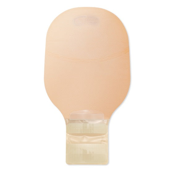 Premier™ One-Piece Drainable Ostomy Pouch - Soft Convex Flextend™ Barrier, Viewing Option, Lock 'n Roll™ Closure, Tape, Filter
