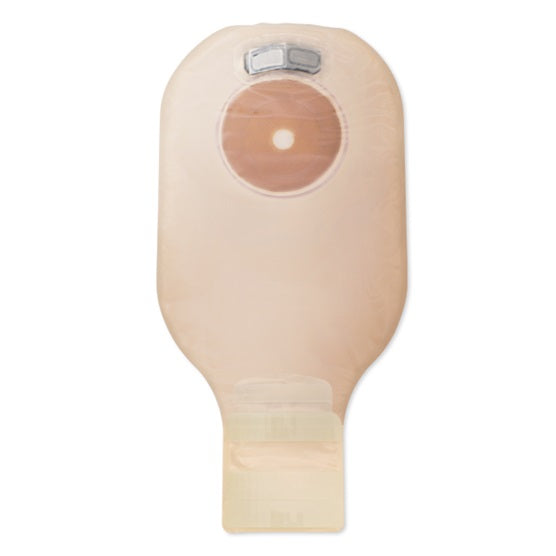 Premier™ One-Piece Drainable Ostomy Pouch - Soft Convex Flextend™ Barrier, Viewing Option, Lock 'n Roll™ Closure, Tape, Filter