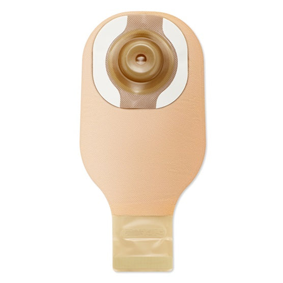 Premier™ One-Piece Drainable Ostomy Pouch – Soft Convex CeraPlus™ Barrier, Lock 'n Roll™ Closure, Tape, Filter