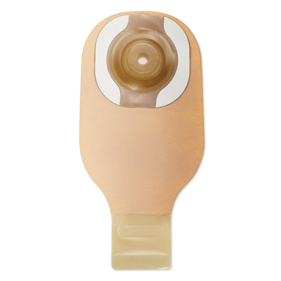 Premier™ One-Piece Drainable Ostomy Pouch – Flat FlexWear™ Barrier, Lock 'n Roll™ Closure, Tape