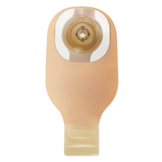 Premier™ One-Piece Drainable Ostomy Pouch – Flat FlexWear™ Barrier, Lock 'n Roll™ Closure, Tape